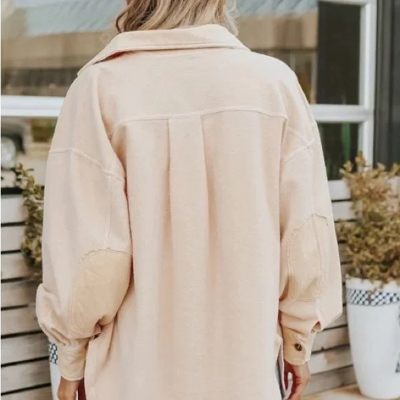 Free People Ruby Jacket Shacket Movement Beach One Pilcro XL NWT Pilcro Hailee - Picture 7 of 7